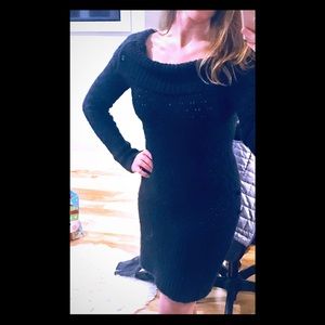Women’s Guess black sweater dress